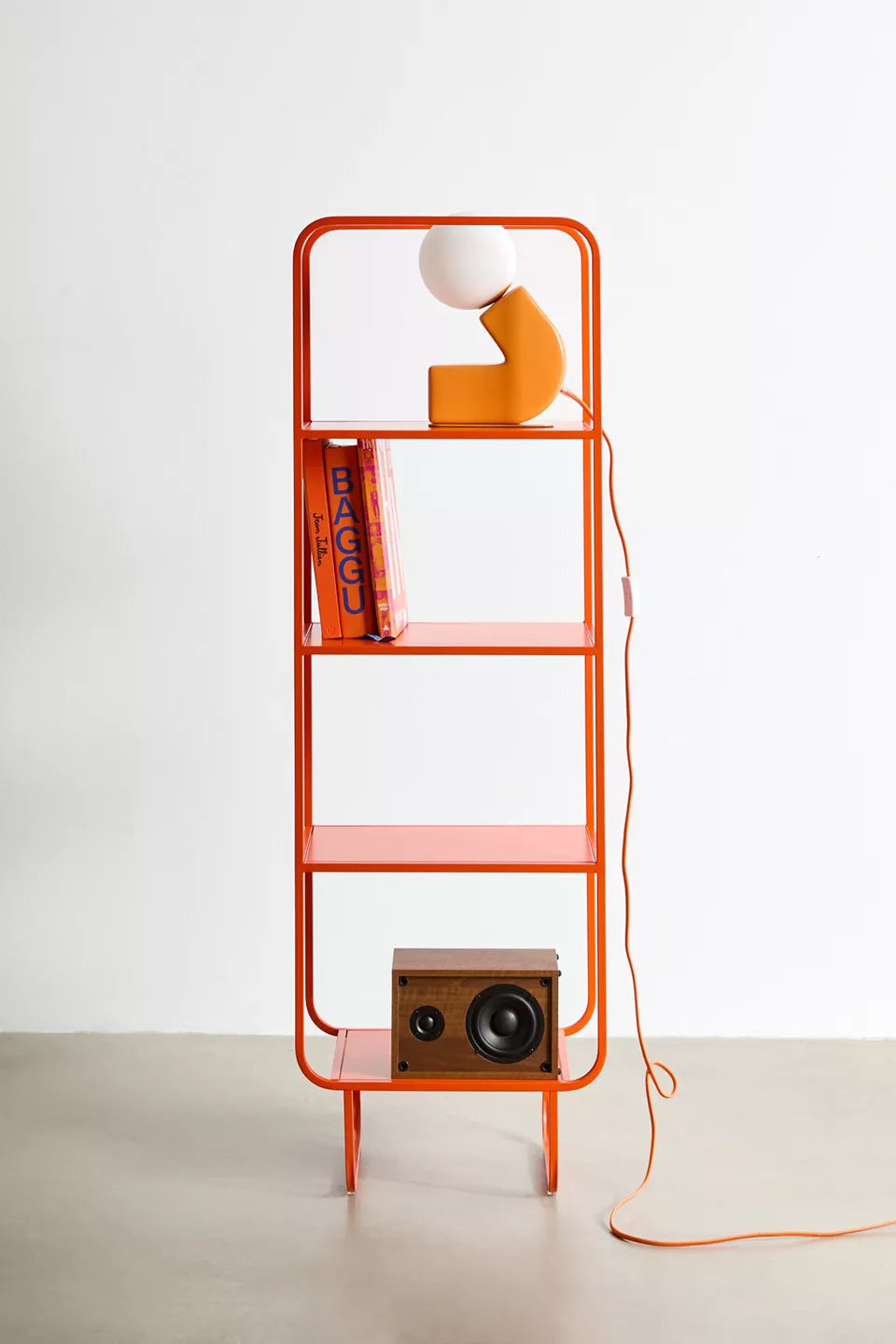 Sleek Iron Bookshelf