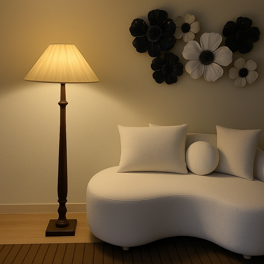 Vintage Floor Lamp-Pair