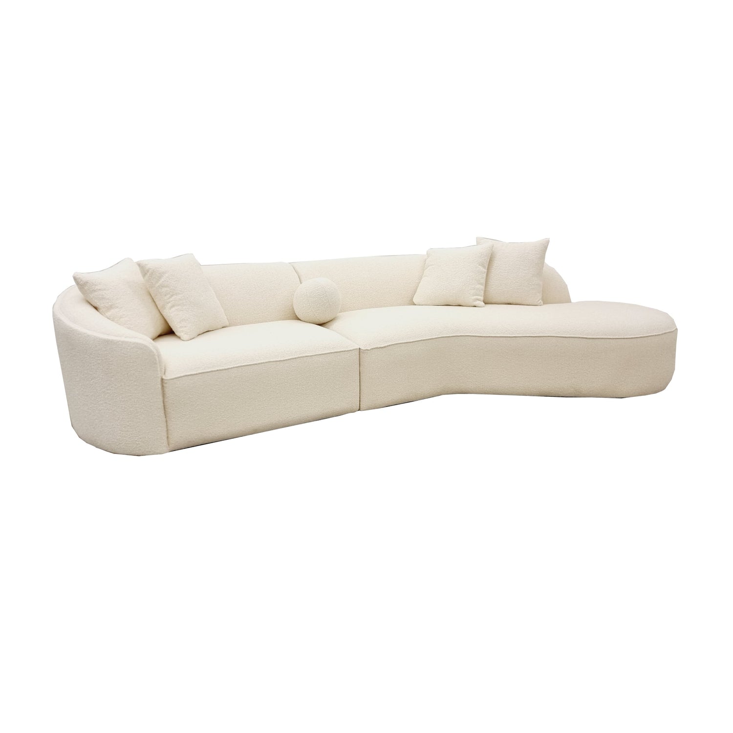 Decfair Bouclé Sofa 5-Seater