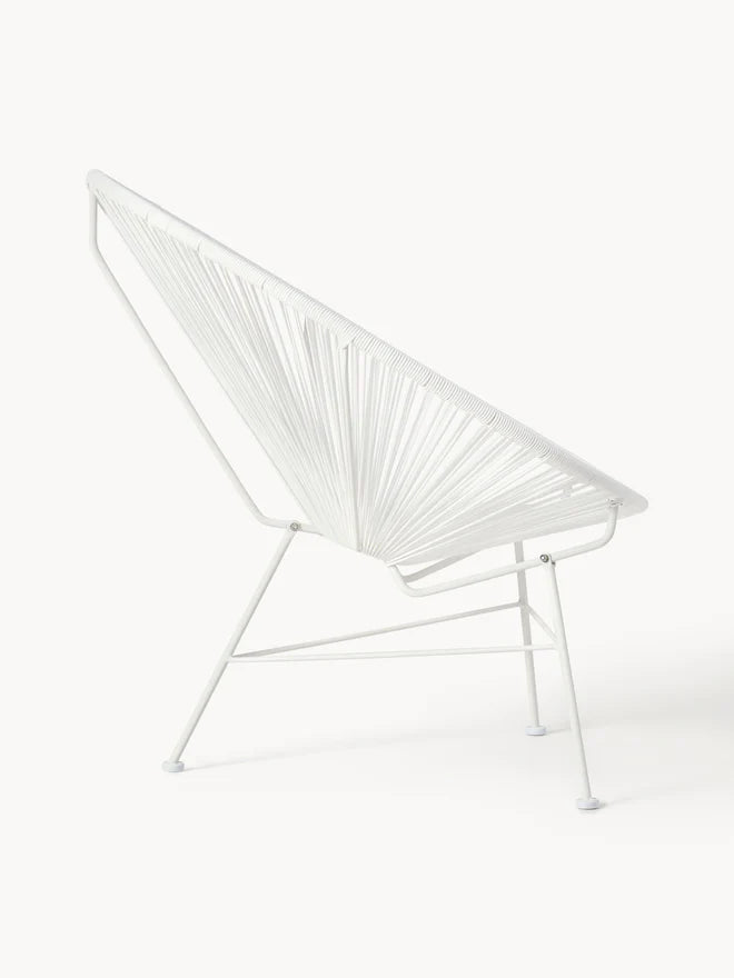 White Handwoven Bahia Chair