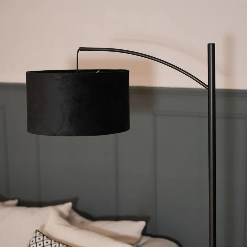 Floor Lamp – Black Metal Finish