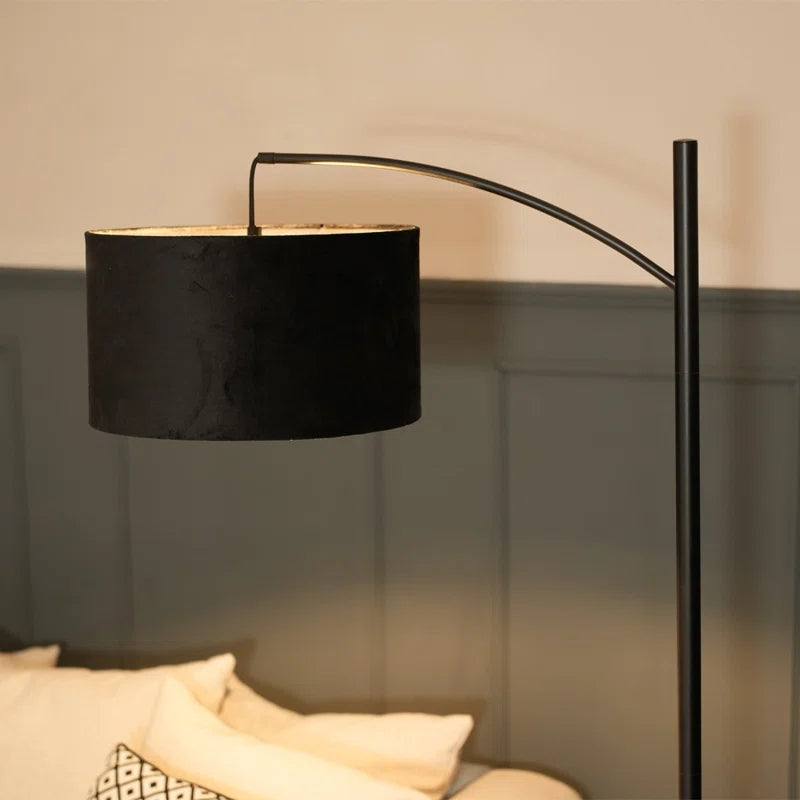 Floor Lamp – Black Metal Finish