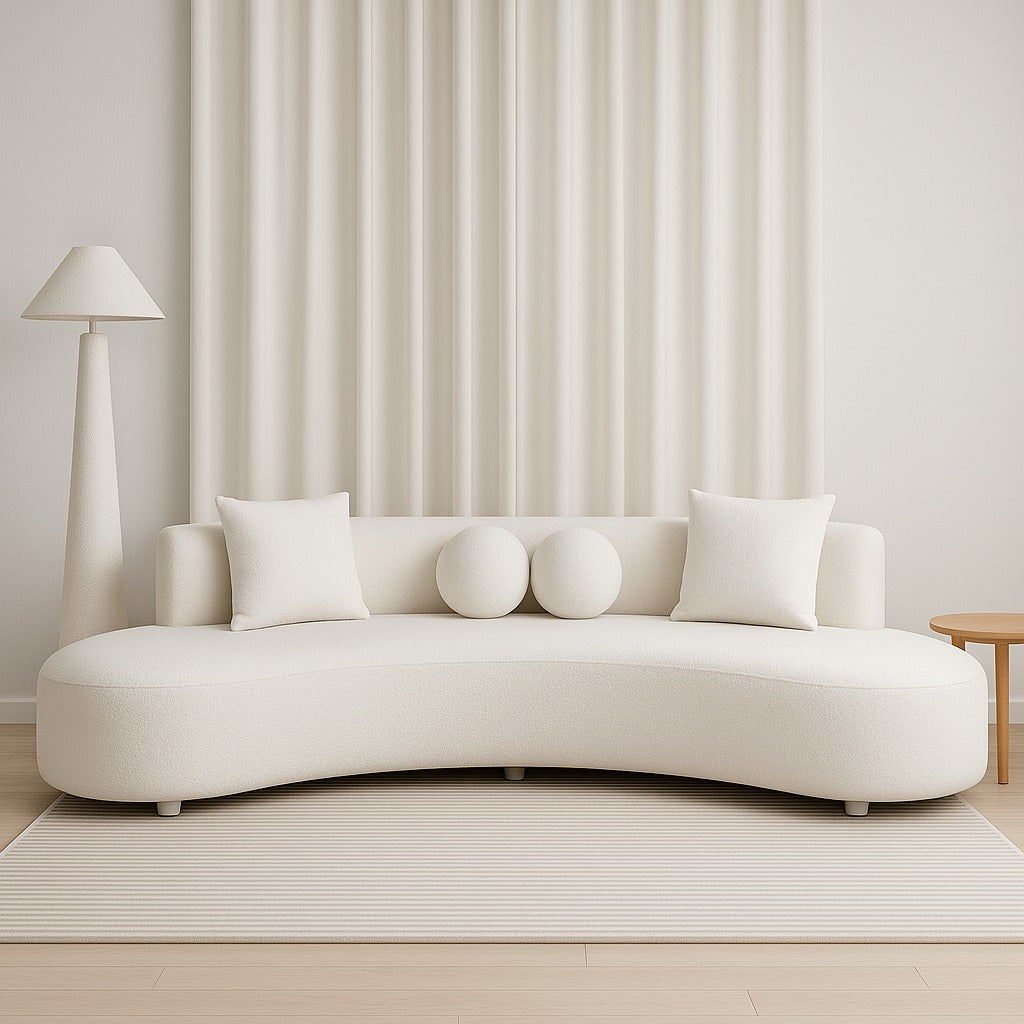 5-Seater Boucle Sofa