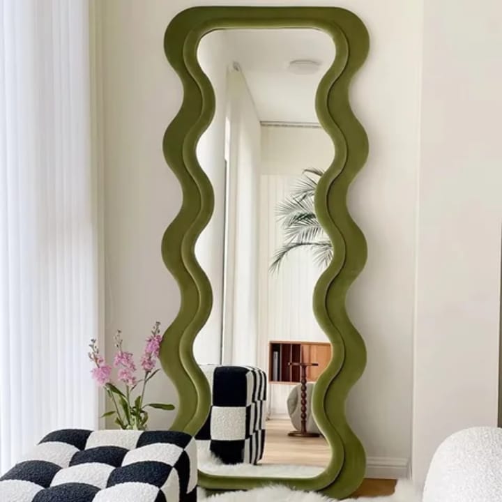 Curly Modern Mirror