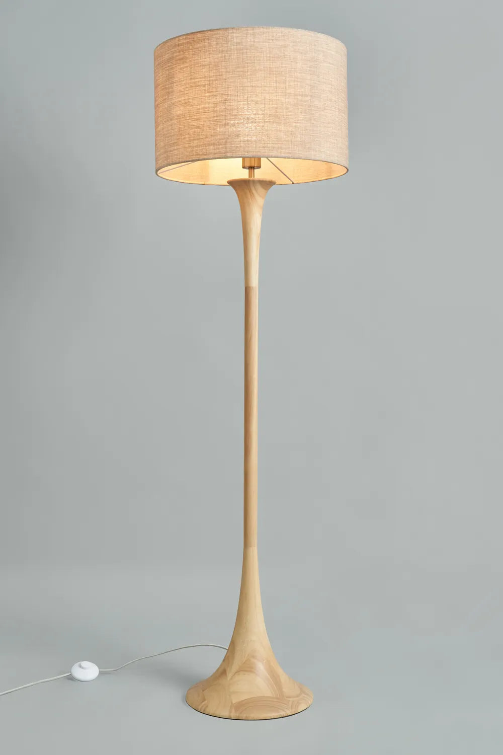 Lea Wooden Floor Lamp