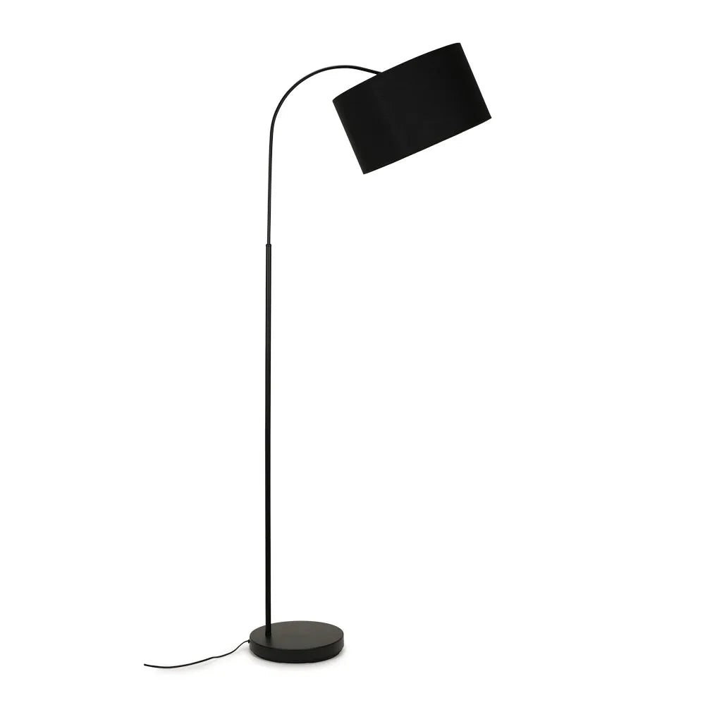 Curva Black Floor Lamp