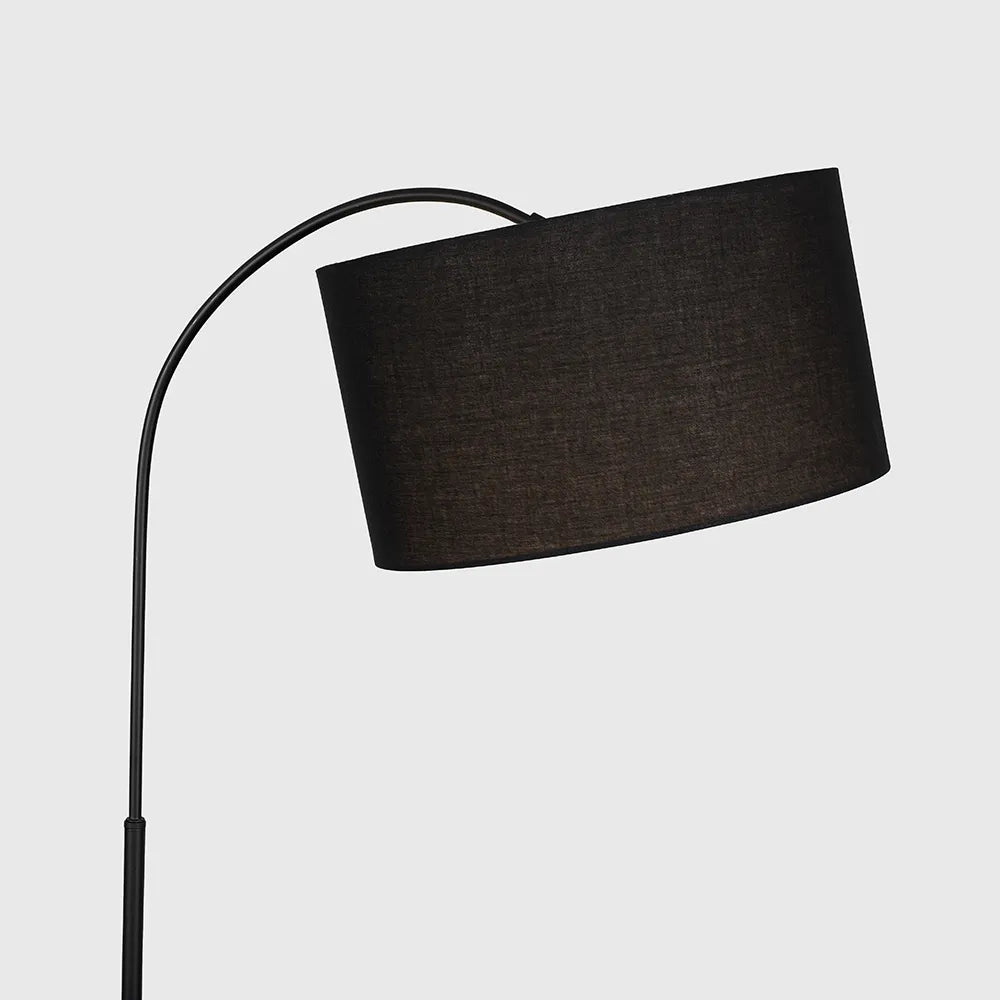 Curva Black Floor Lamp