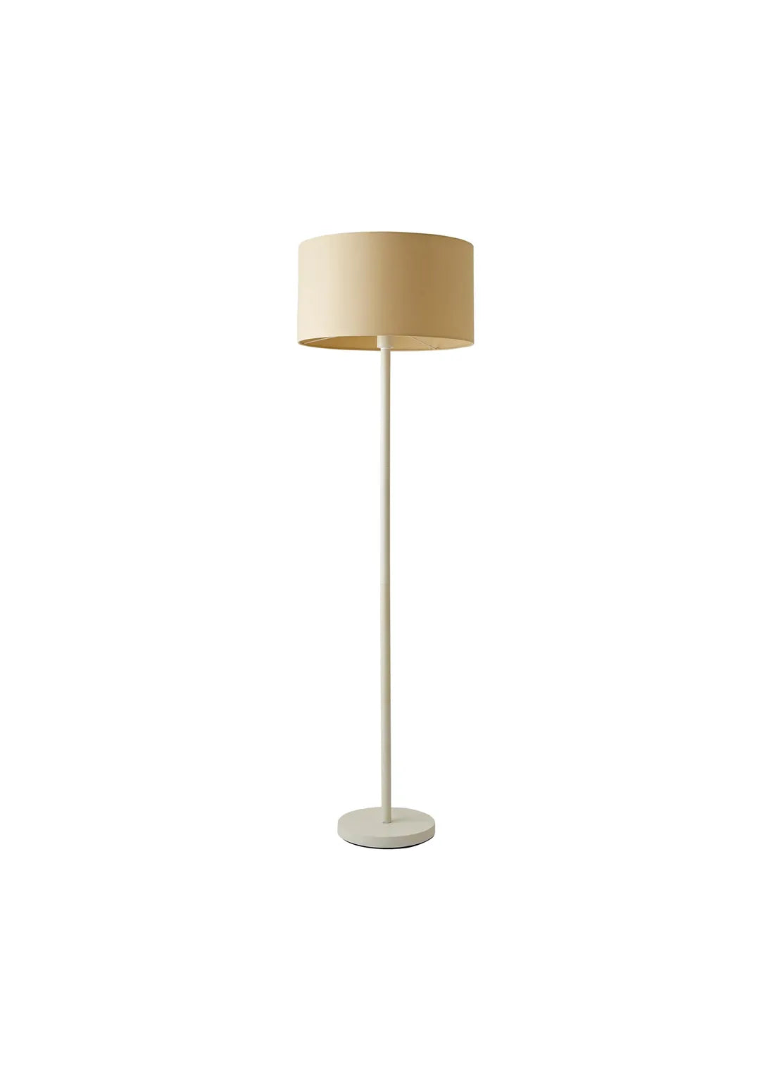 Charlie Floor Lamp – Beige Shade with Sleek Minimalist Base