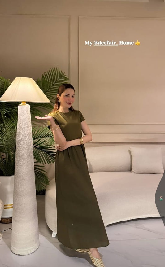 Solid Wooden Boucle Floor Lamp