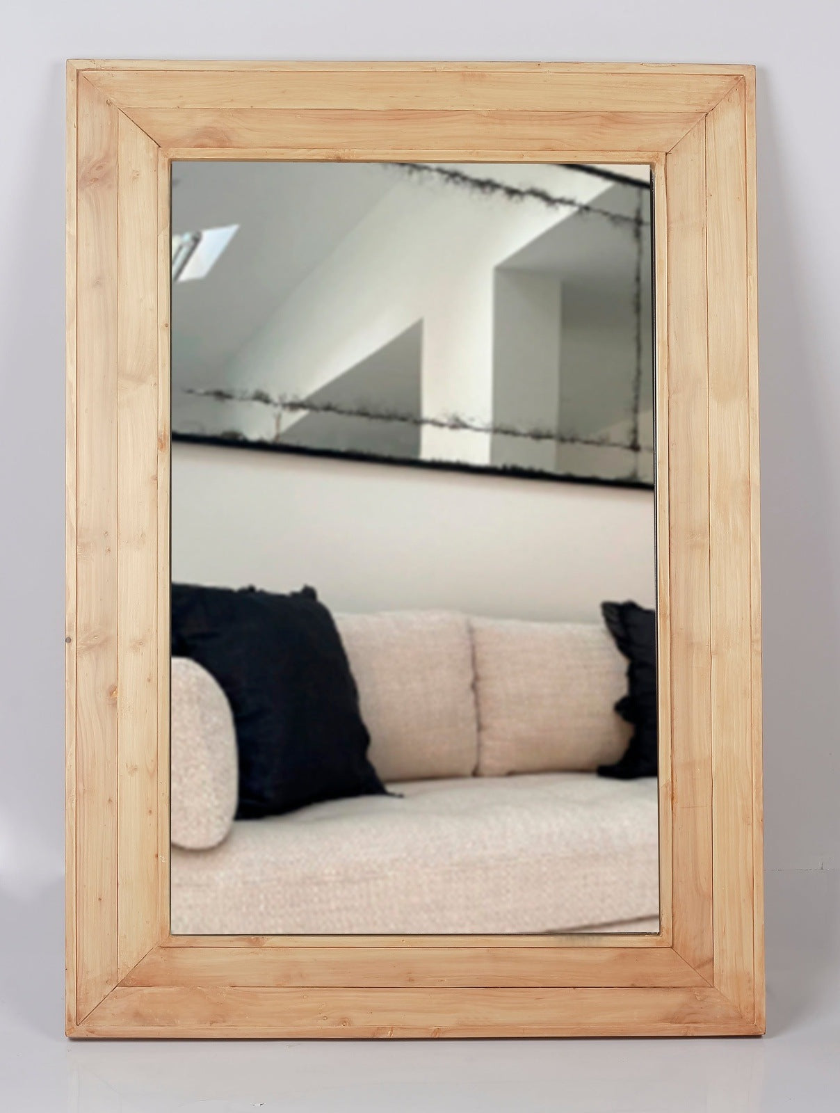 Minimalistic Wood Mirror - The DecFair