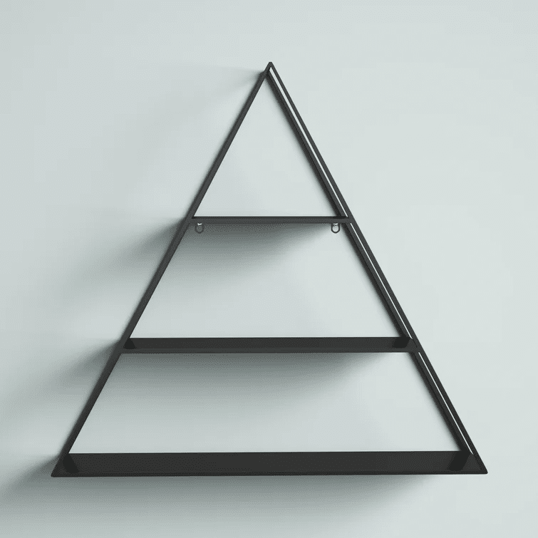 Loewen 3 Piece Triangle Accent Shelf - The DecFair