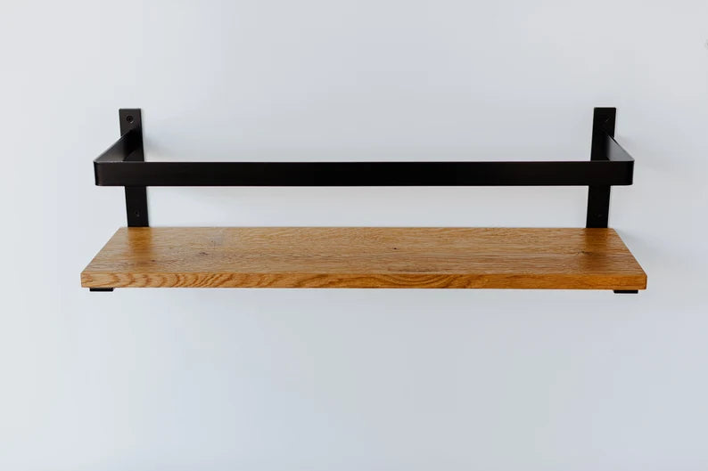Wall mounted handmade wood shelf - The DecFair