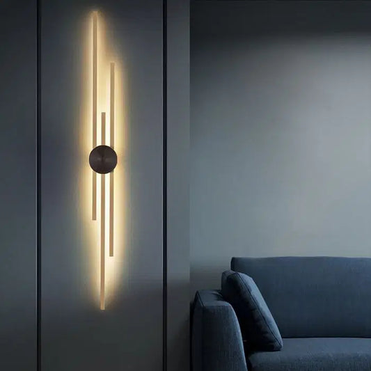 Metal wall lamp