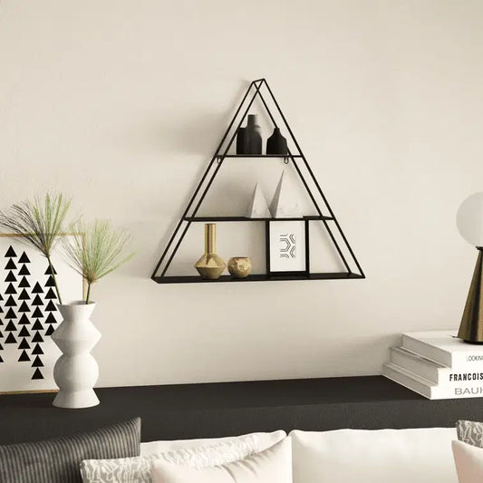 Loewen 3 Piece Triangle Accent Shelf - The DecFair