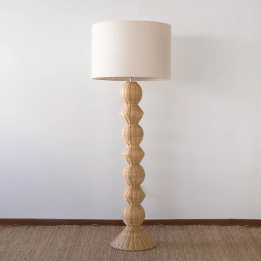 Rattan Woven Floor Lamp