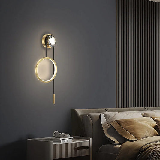Modern Copper Wall Lamp