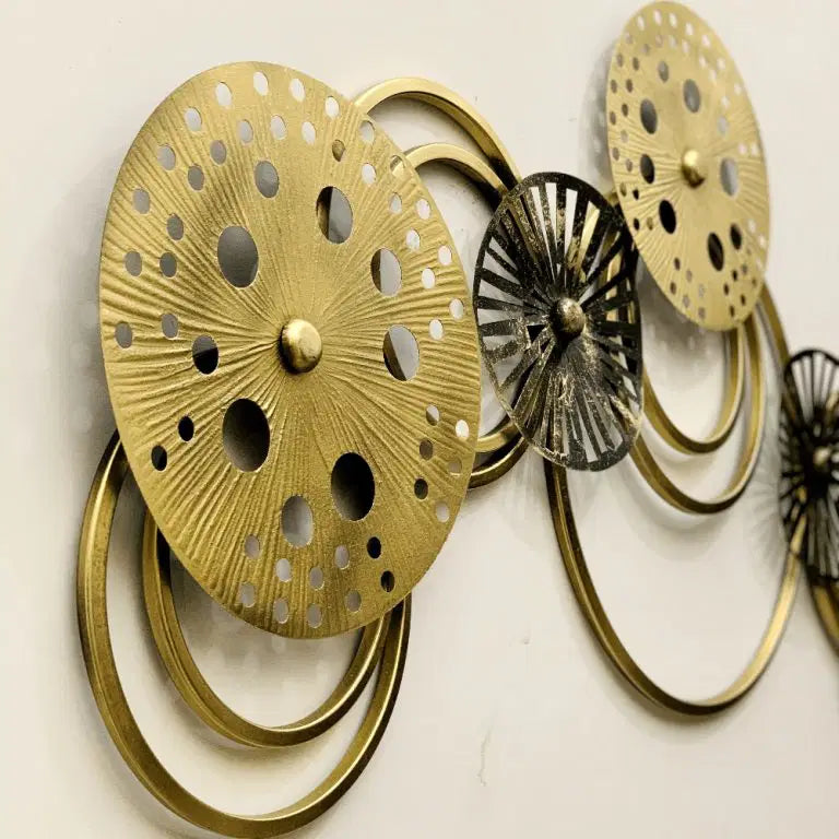 Contemporary Circular Metal Wall Art