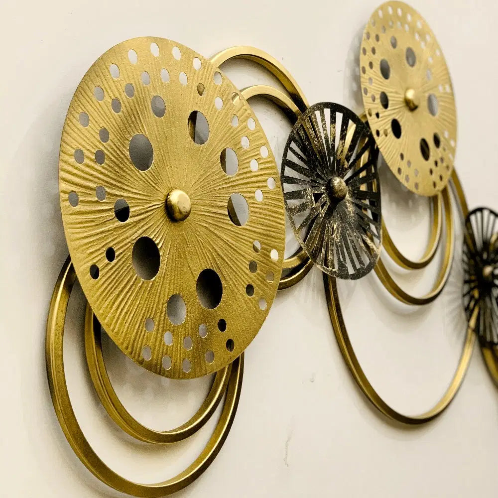 Contemporary Circular Metal Wall Art