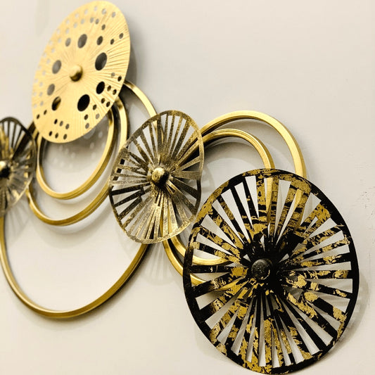 Contemporary Circular Metal Wall Art