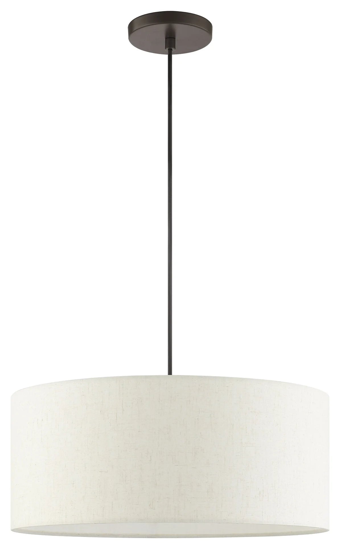 white pendent