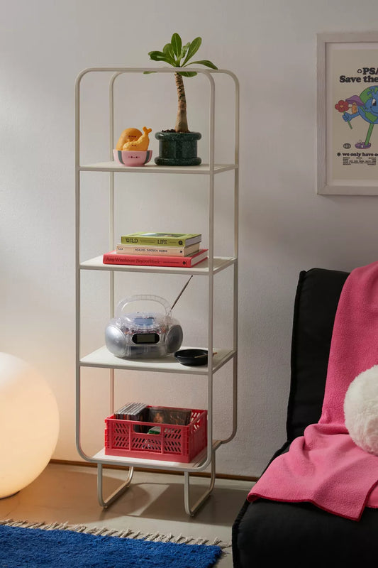 Sleek Iron Bookshelf