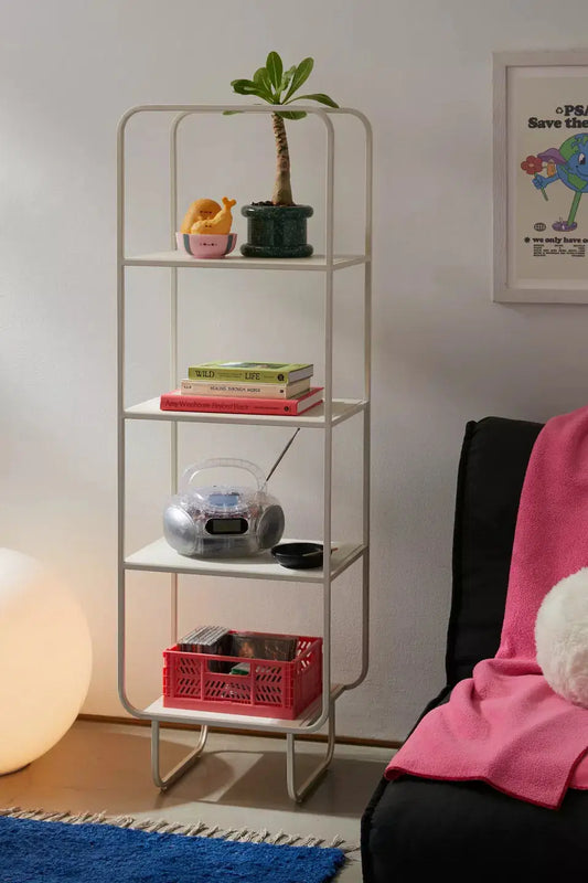 Sleek Iron Bookshelf