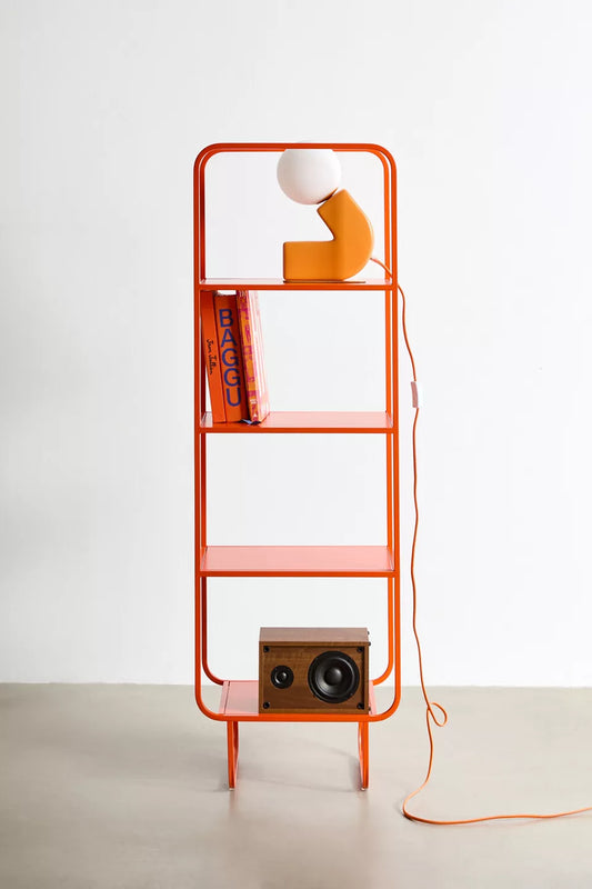 Sleek Iron Bookshelf