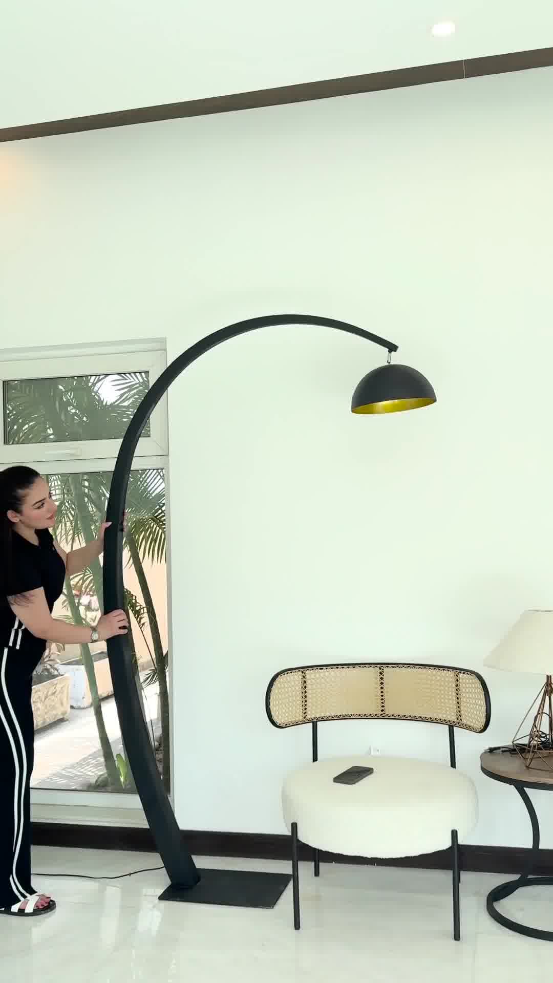 Boucle Metal Chair with Rattan Back and Round Top