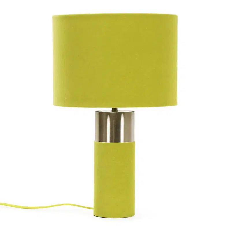 Velvet Side Table Lamp