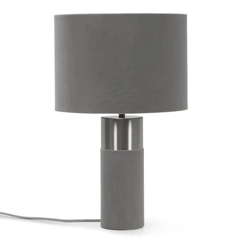 Velvet Side Table Lamp