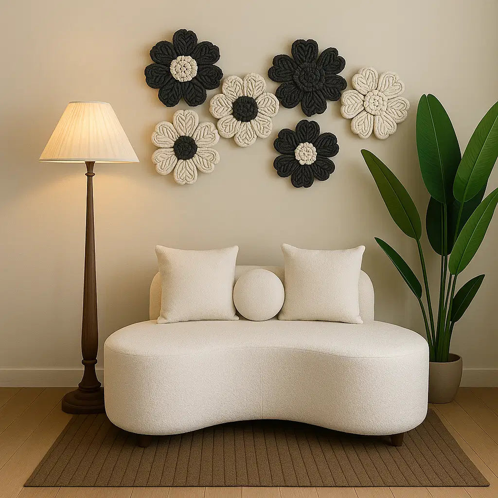 Contour 2-Seater Boucle Sofa