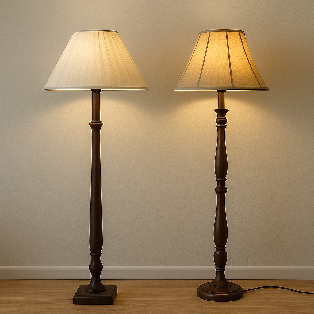 Vintage Floor Lamp-Pair