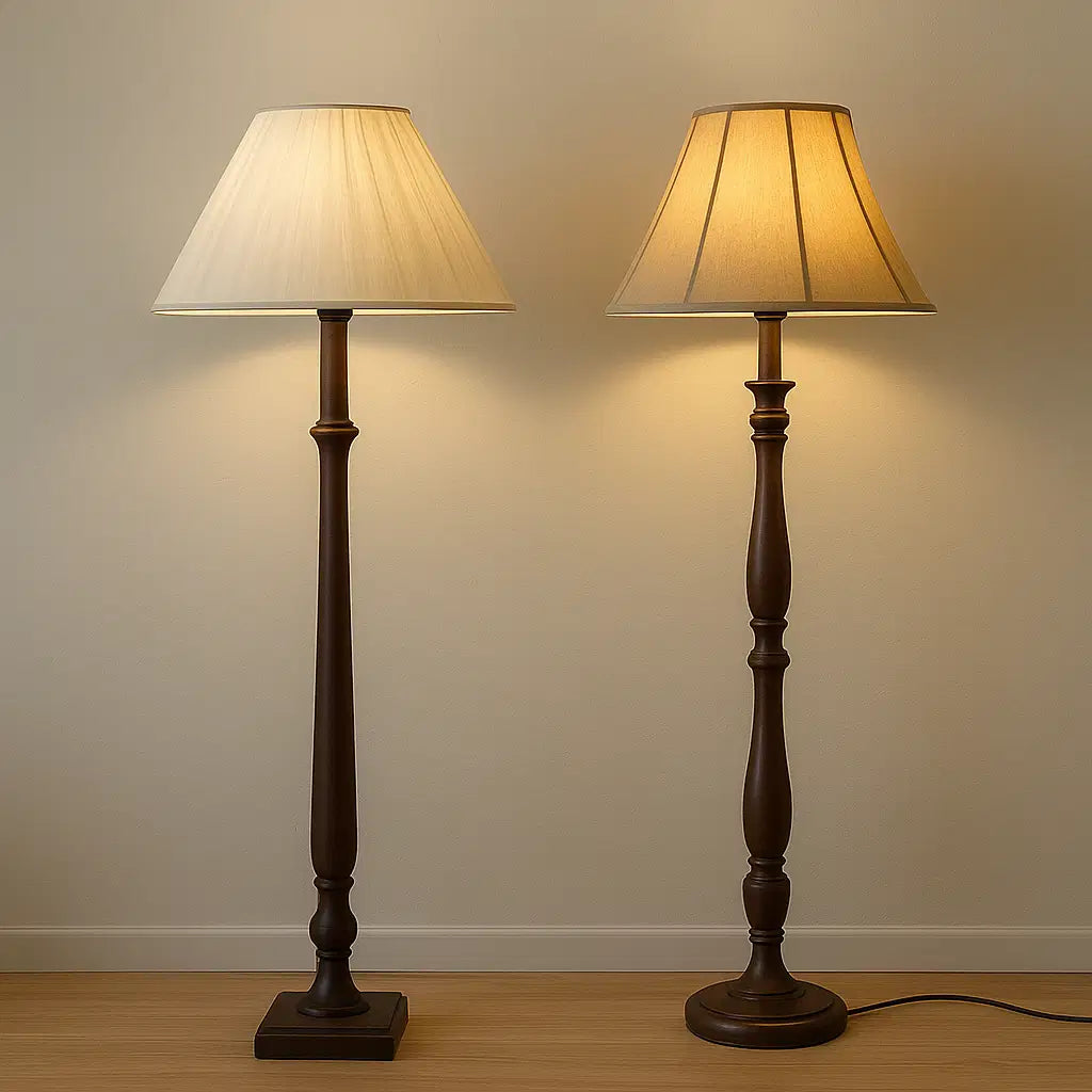 Vintage Floor Lamp-Pair