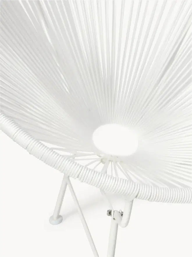 White Handwoven Bahia Chair