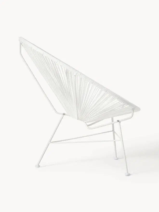 White Handwoven Bahia Chair