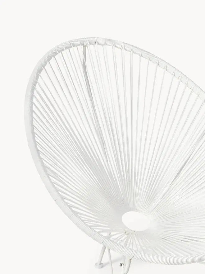 White Handwoven Bahia Chair