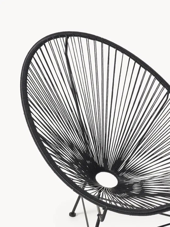 Black Outdoor Bahia Chair