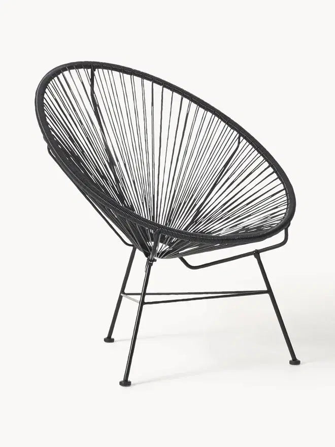 Black Outdoor Bahia Chair