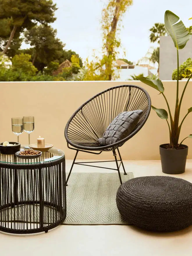 Black Outdoor Bahia Chair