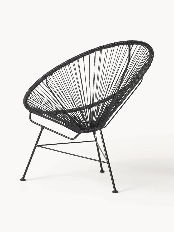 Black Outdoor Bahia Chair