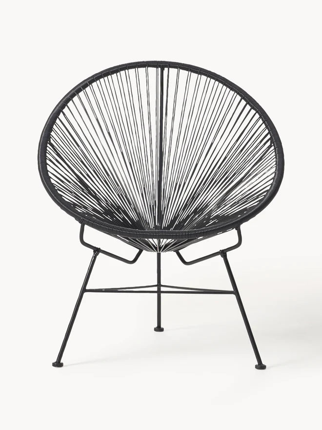 Black Outdoor Bahia Chair