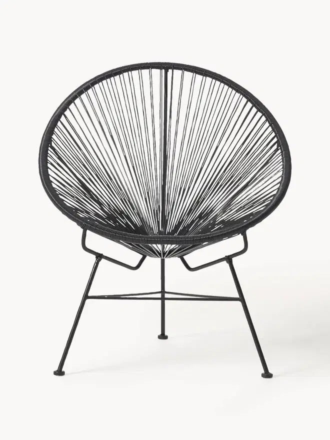 Black Outdoor Bahia Chair