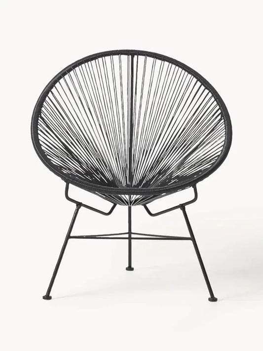 Black Outdoor Bahia Chair