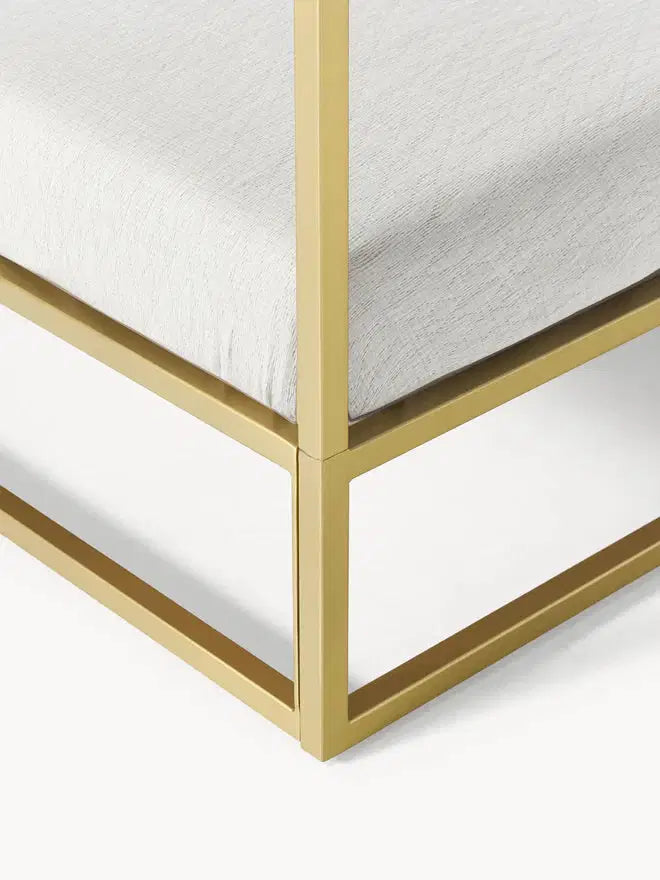 Metal Bed Frame – Four Poster Design