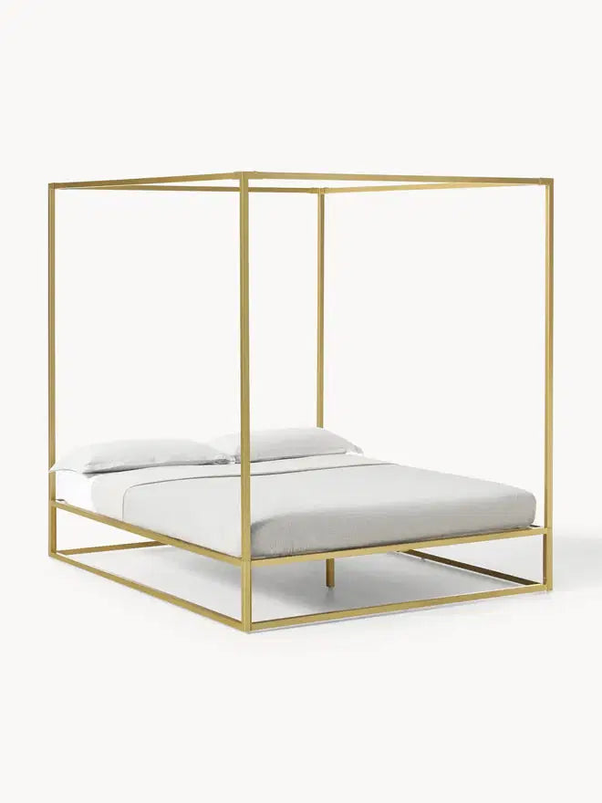 Metal Bed Frame – Four Poster Design