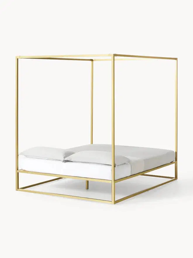 Metal Bed Frame – Four Poster Design