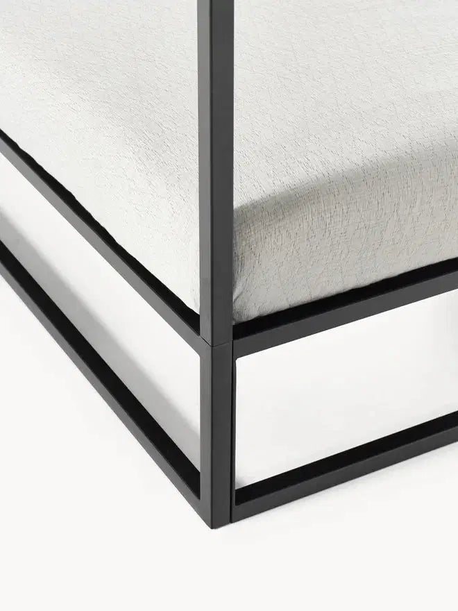 Metal Bed Frame – Four Poster Design