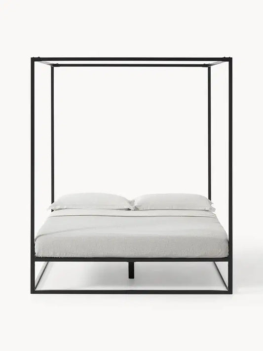 Metal Bed Frame – Four Poster Design