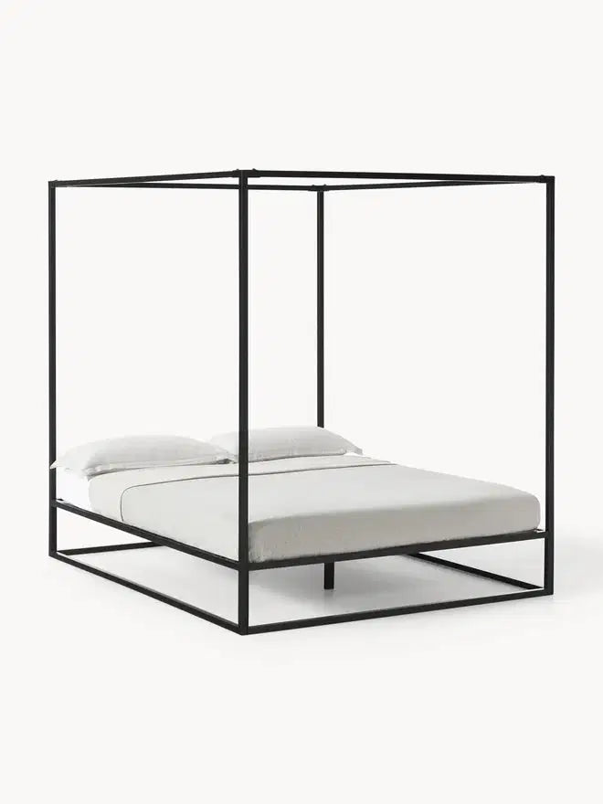 Metal Bed Frame – Four Poster Design