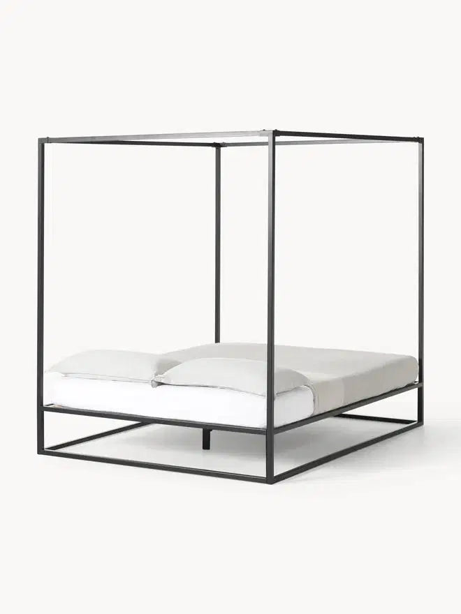 Metal Bed Frame – Four Poster Design